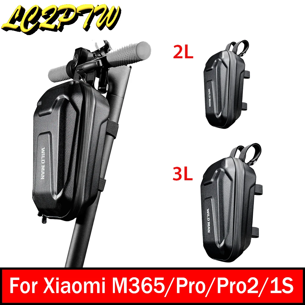 Wild Man Hard Shell Borsa Portaoggetti Per Scooter Elettrico Impermeabile Per Xiaomi Mi3 M365 Pro 1S Kick Scooters Borse Di Grande Capacità