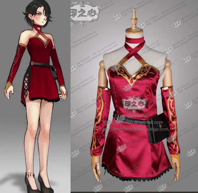 Uniforme Costume Cosplay Cinder Fall 11