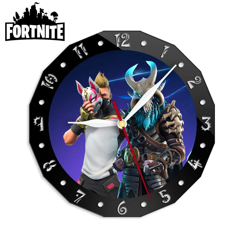 Fortnite Pendolo Appeso Orologio Da Tavolo A Doppio Uso Orologio Da Parete Semplice Orologio Decorazione Animazione Regali
