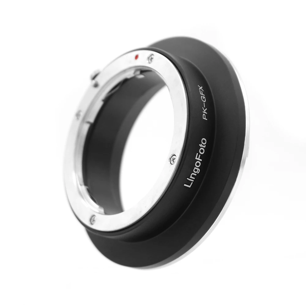 Anello Adattatore Per Innesto Obiettivo Pk-Gfx Per Obiettivo Pentax K Con Attacco Fujifilm Serie Gfx Gfx50S, Gfx50S Ii, Gfx50R, Gfx100S