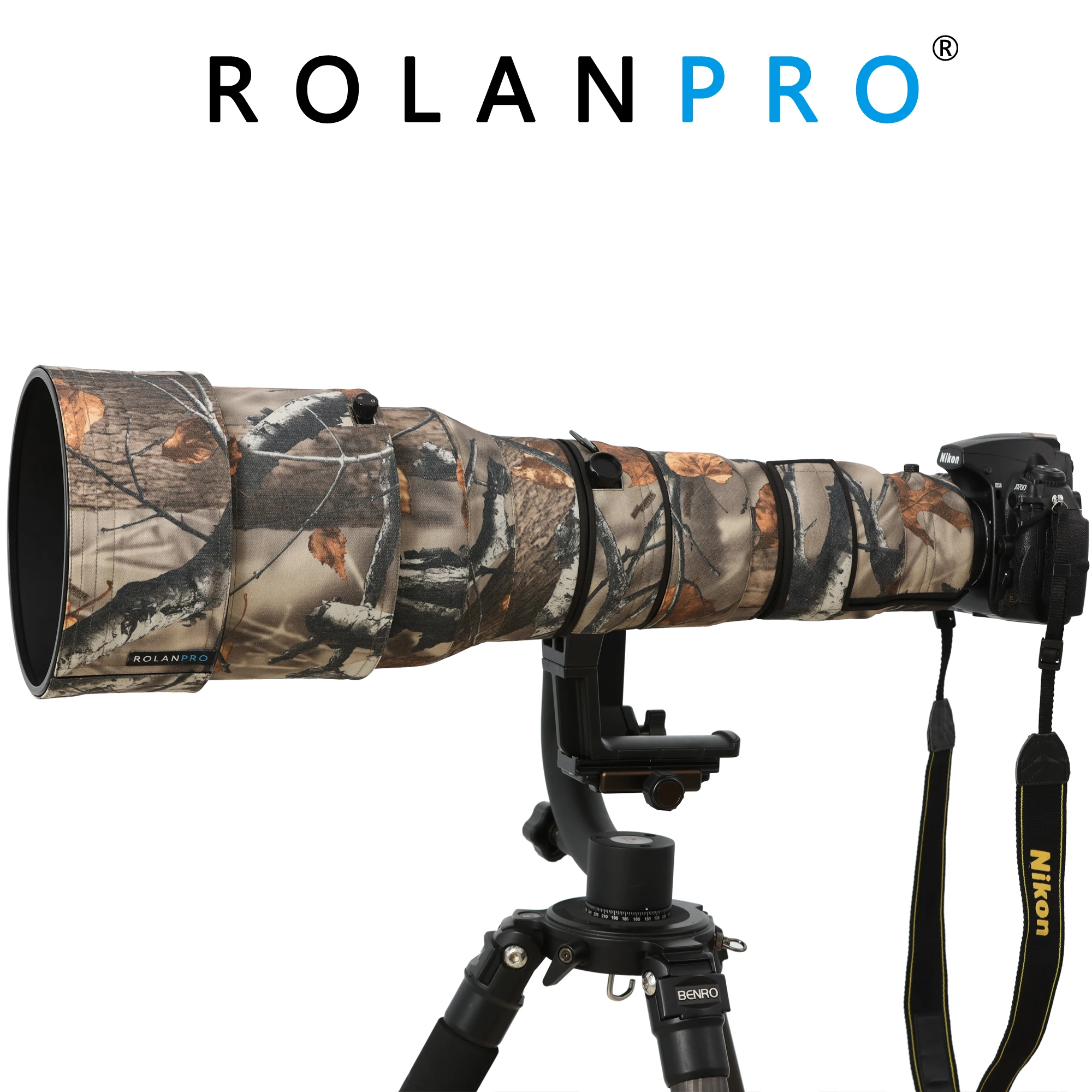 Rolanpro Slr Camera Lens Coat Camouflage Rain Cover Per Nikon Nikkor Af-S 600Mm F/4G Ed Vr Lens Custodia Protettiva Custodia Per Pistole