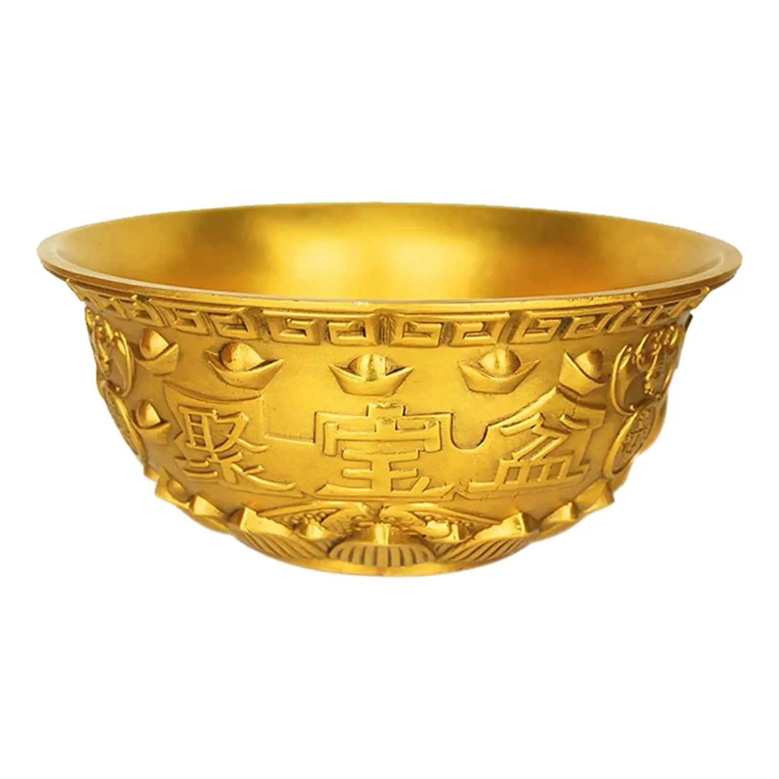 Treasure Bowl Retro Table Ornament Cornucopia Bowl Centrotavola Per Ufficio Spring Festival Desk Wedding Home Decoration