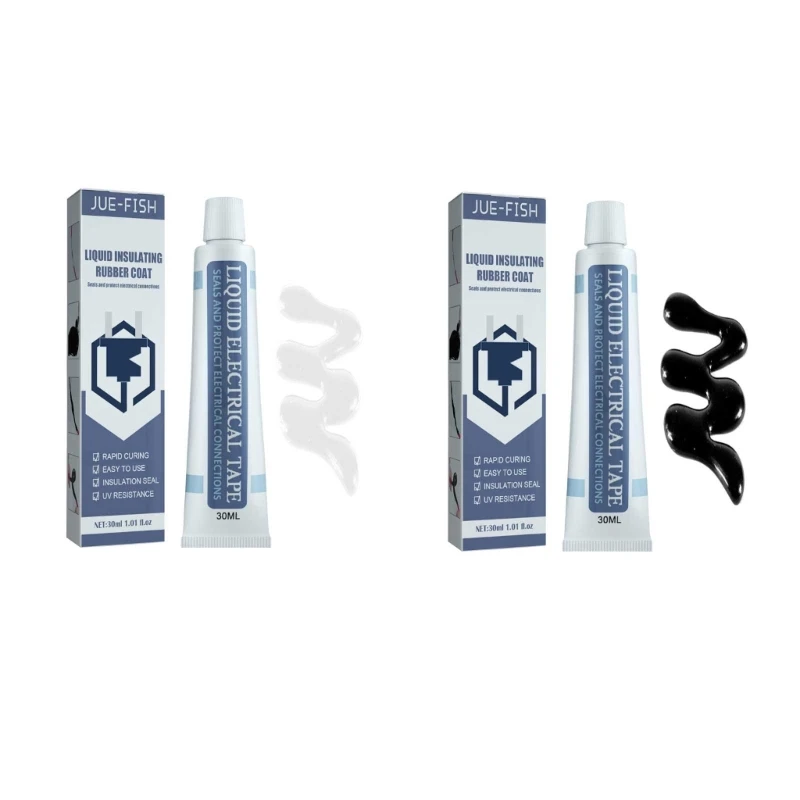 Lxaf Colla Isolante In Pasta Fix Impermeabile Colla A Secco Isolamento Liquido Nastro Elettrico Isolamento Per Tubi Sigillante