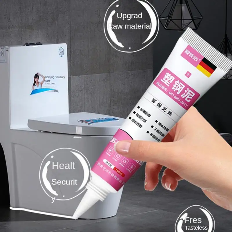 Sigillante Strutturale Impermeabile Fango In Plastica D'Acciaio Colla Per Vetro Antimuffa Sigillante Per Cucina E Bagno Colle Trasparenti Per Acquario