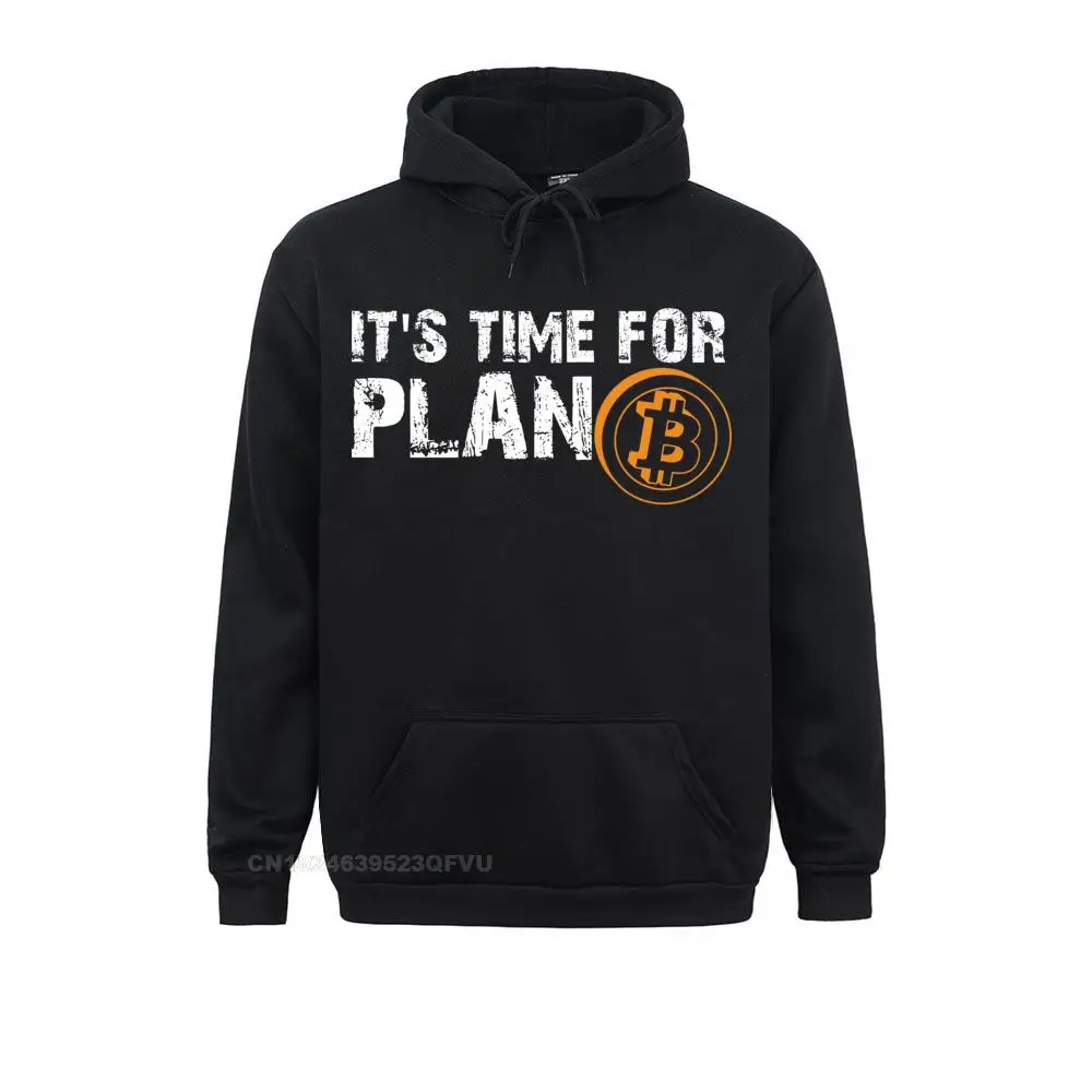 Men'S'S'S Time For Plan B Bitcoin Btc Bitcoin Valuta Pullover Felpa Con Cappuccio Bitcoin Bitcoin Natale Uomo Drop Ship