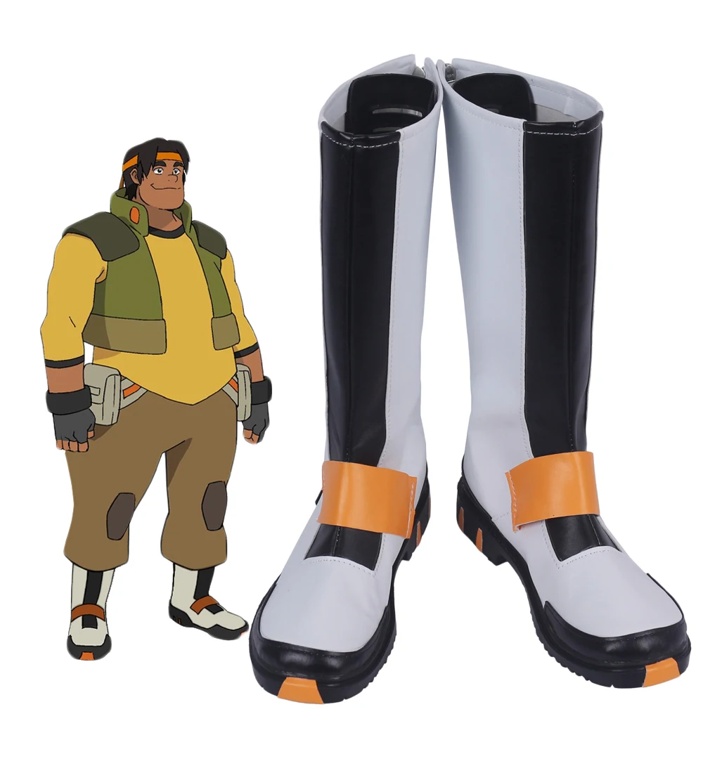 Voltron Hunk Shoes Cosplay Voltron Legendary Defender Hunk Cosplay Boots Scarpe Su Misura Di Qualsiasi Dimensione