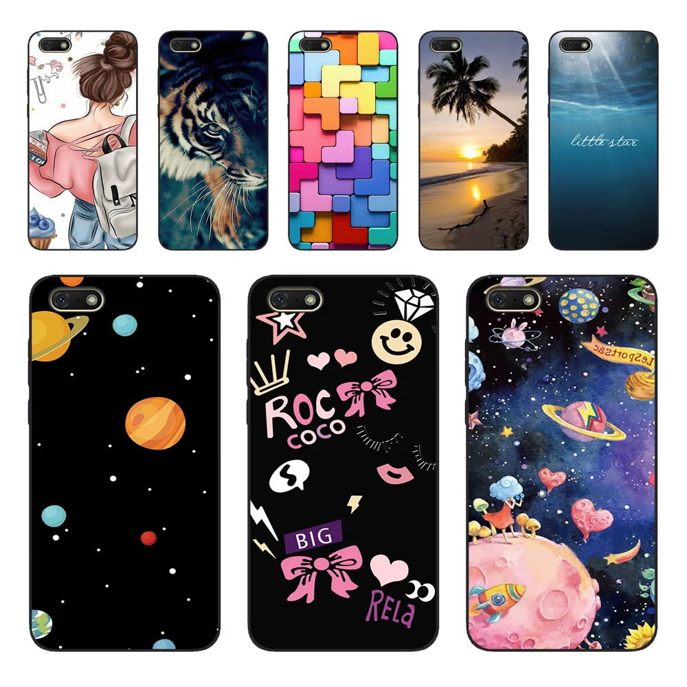Dua-L22 Honor 7A Per Huawei Honor 7A Custodia 5.45 "Custodia Morbida In Silicone Tpu Per Huawei Honor 7A Cover A7 7 A Coque Capa