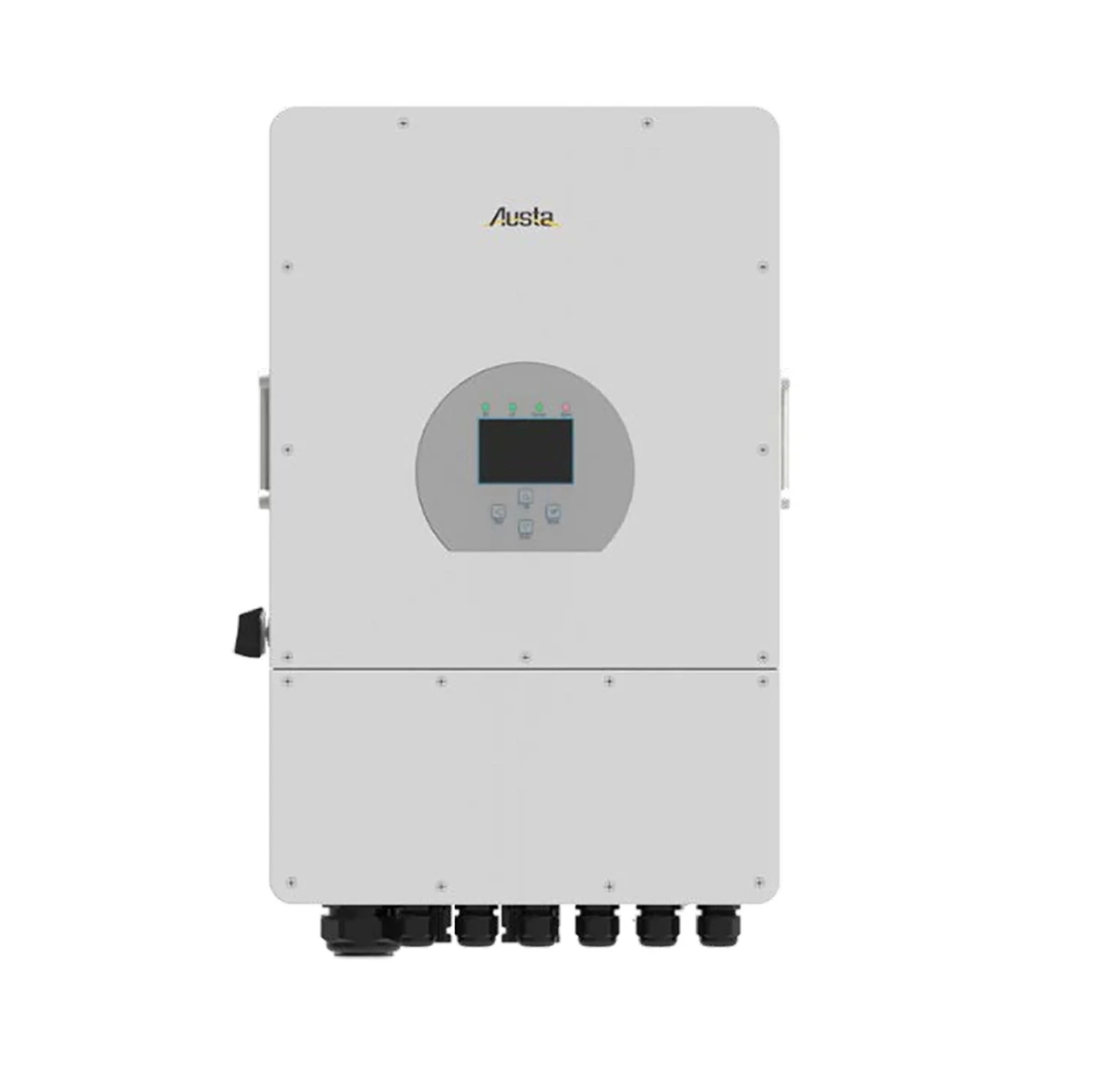 Inverter Solare 5Kw 6Kw 7Kw 8Kw Inverter Ibrido Su Sistema Di Rete Con Wifi Nemico Uso Domestico Ip65 Inverter Solare Austa Monofase