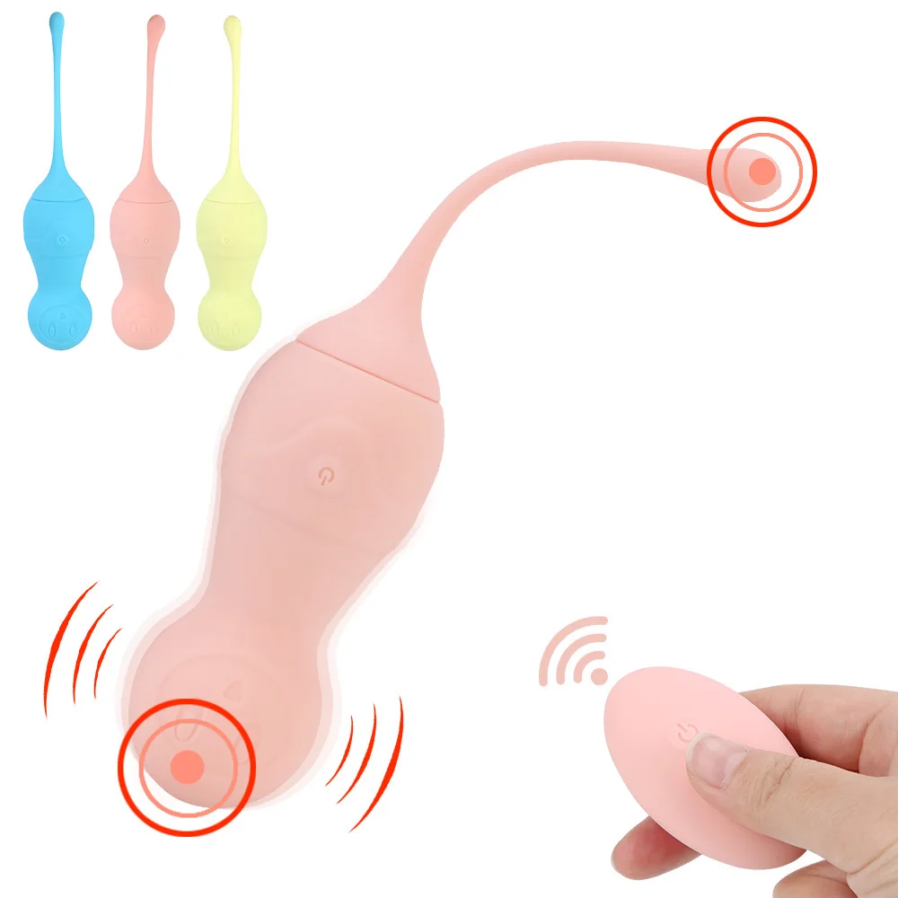9 Frequenze Vibratore A Distanza Uovo Vibrante Kegel Ben Wa Balls Silicone Medico G-Spot Vibratore Palle Vaginali