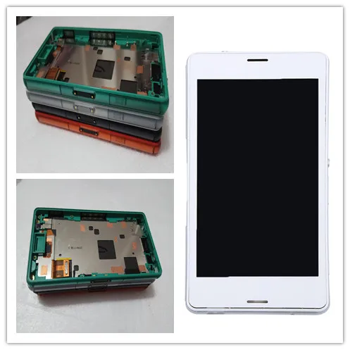 Per Sony Xperia Z3 Display Compatto Testato Per Sony Xperia Z3 Touch Screen Lcd Compatto Con Cornice Z3 Mini D5803 D5833