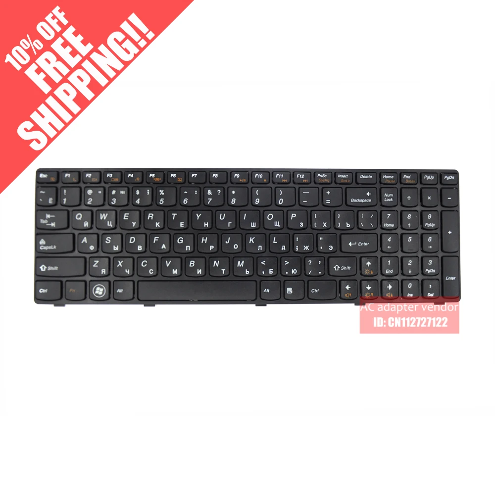 Ru Russian For Lenovo B570 Z565 Z560 Z570 Z575 V570A V570G B575 B590 Laptop Keyboard