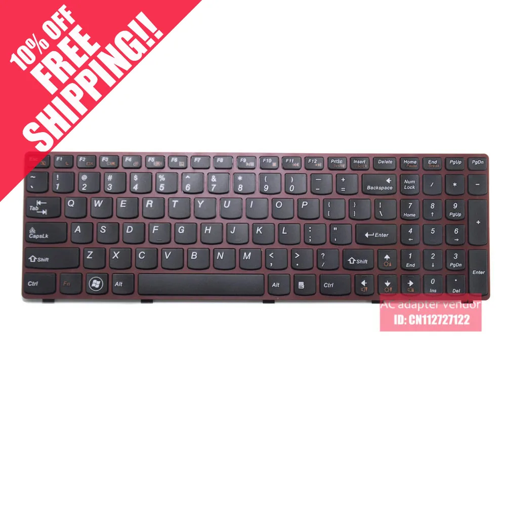 For Lenovo G570 Z560 B590 G770 Z570 V570 Y570 G575 G580 Laptop Keyboard
