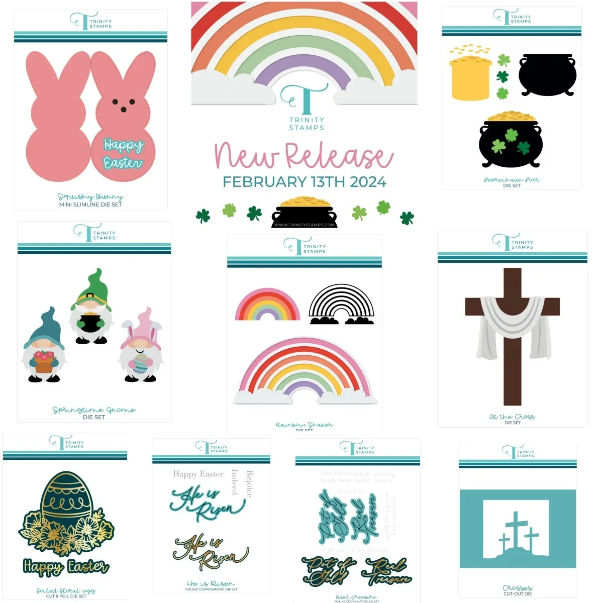 Rainbow Bunny Jar 2024 New Metal Cutting Dies Hot Foil Pasqua Per Decorare Scrapbook Paper Card Album Mold Goffratura Craft