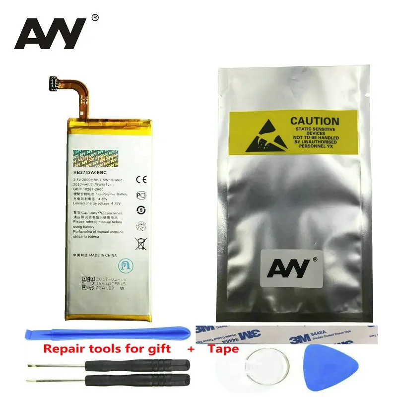 Batteria Per Huawei Ascend P6 G6 G621 Tl00 G620 C8817D H30 C00 Sostituzione Li-Ion Bateria Muslimah 2000Mah