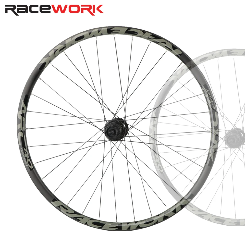 Racework Mtb Wheelset 27.5/29 Pollici Per Hg Xd 10/11/12 Speed Cassette ,Qr / Thru Axle / Boost Tubeless Carbon Bike Wheels