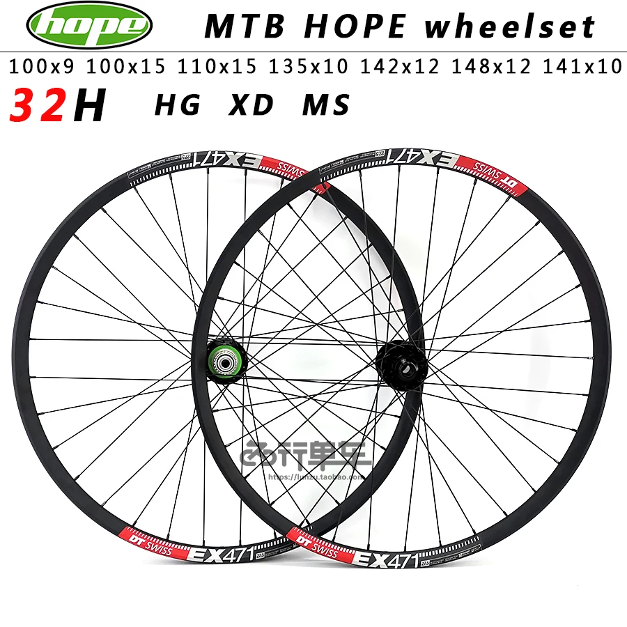 Mtb Hope Pro4 Hope Flower Drum The Self-Made Ex471 Circle 27.5/29 Pollici Super Light Mountain Bike Wheel Boost Xd Ms Hg