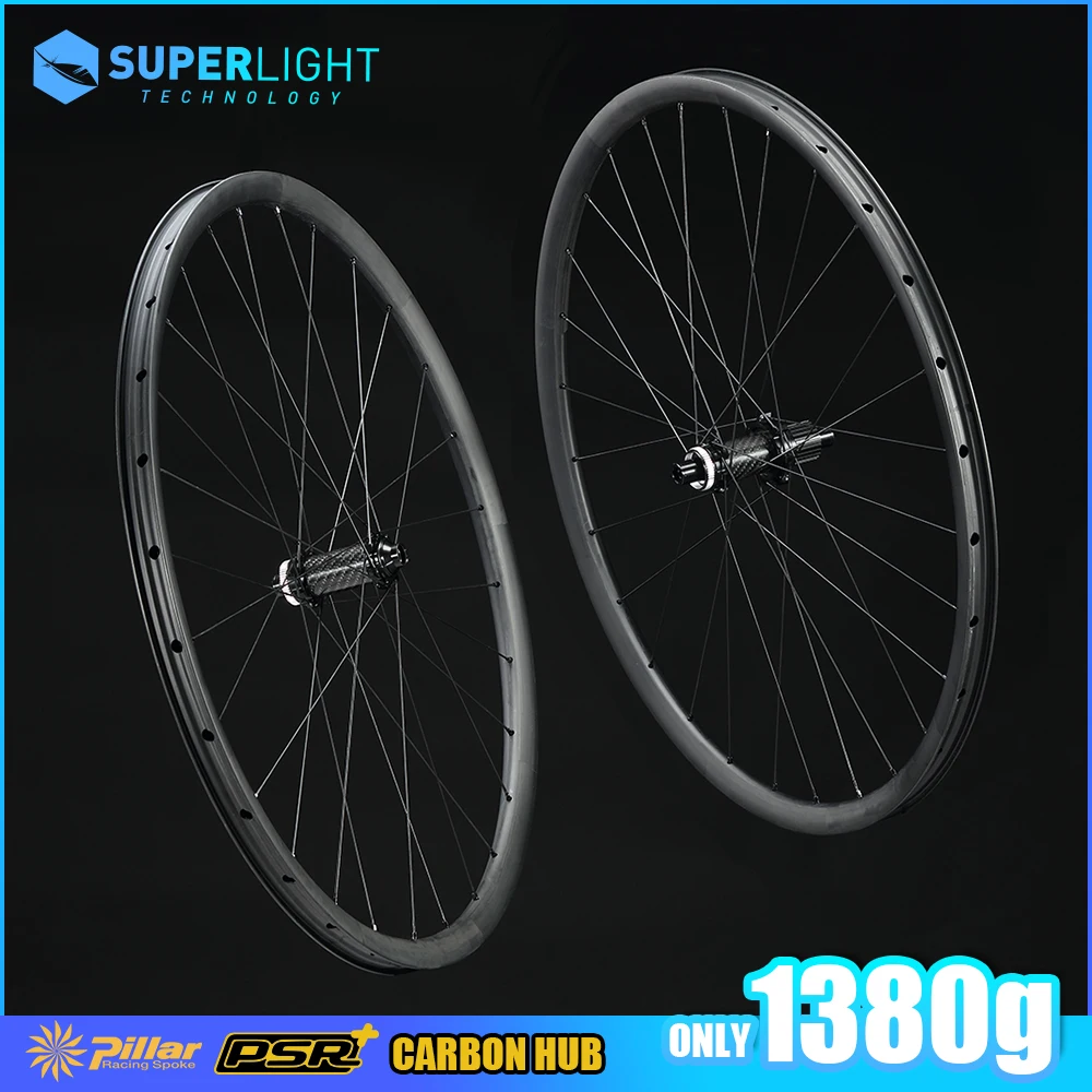 Ryet Super Light Mtb Carbon Wheelset 29Er 28Mm Straight Pull Hub Ruote Per Bicicletta Pilastro 2015/1423 Spoke Hg Xd Ms Accessori Per Bici