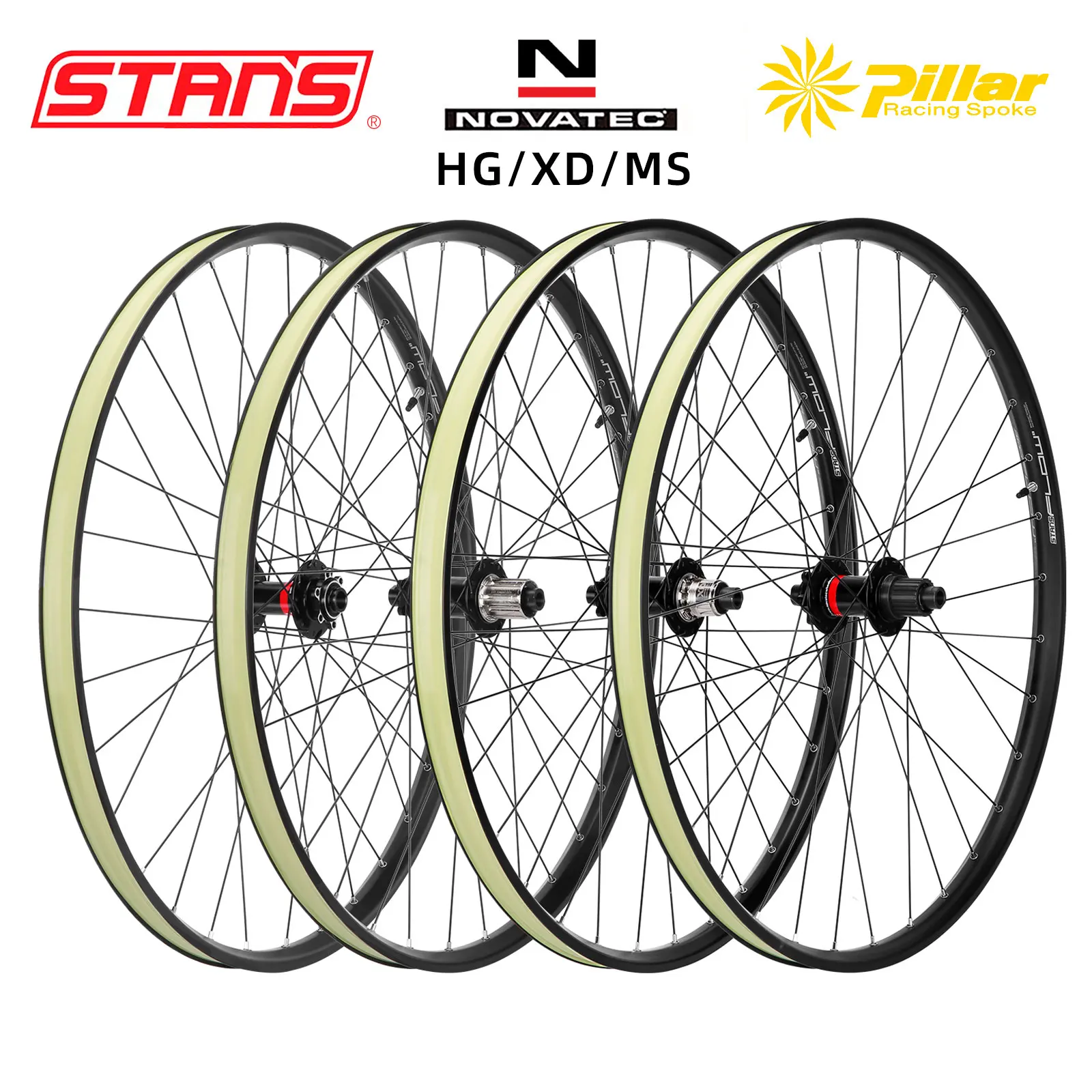 Stans Mountain Bike Wheelset Xd \ Ms \ Hg Hub 29 Pollici In Lega Di Alluminio Ad Alta Resistenza Downhill Bicicletta Vacuum Bike Cerchione Mtb Wheel