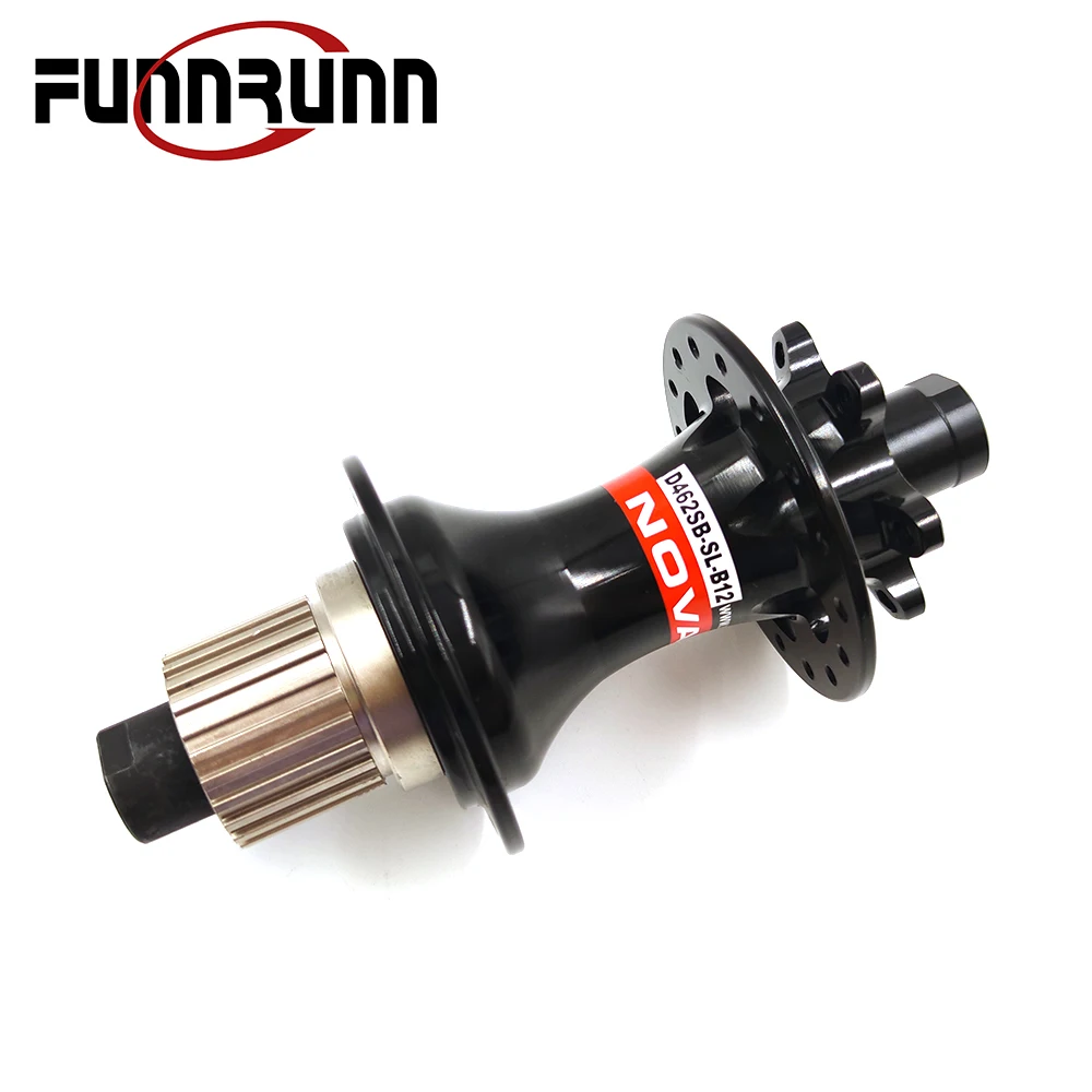 6 Bulloni Boost Novatec D462Sb-Sl-B12 Mtb Road Disc Mozzo Posteriore Ta Thru Axle 148X12Mm Corpo Cassetta Acciaio Hg Xd Ms Microspline Cubos