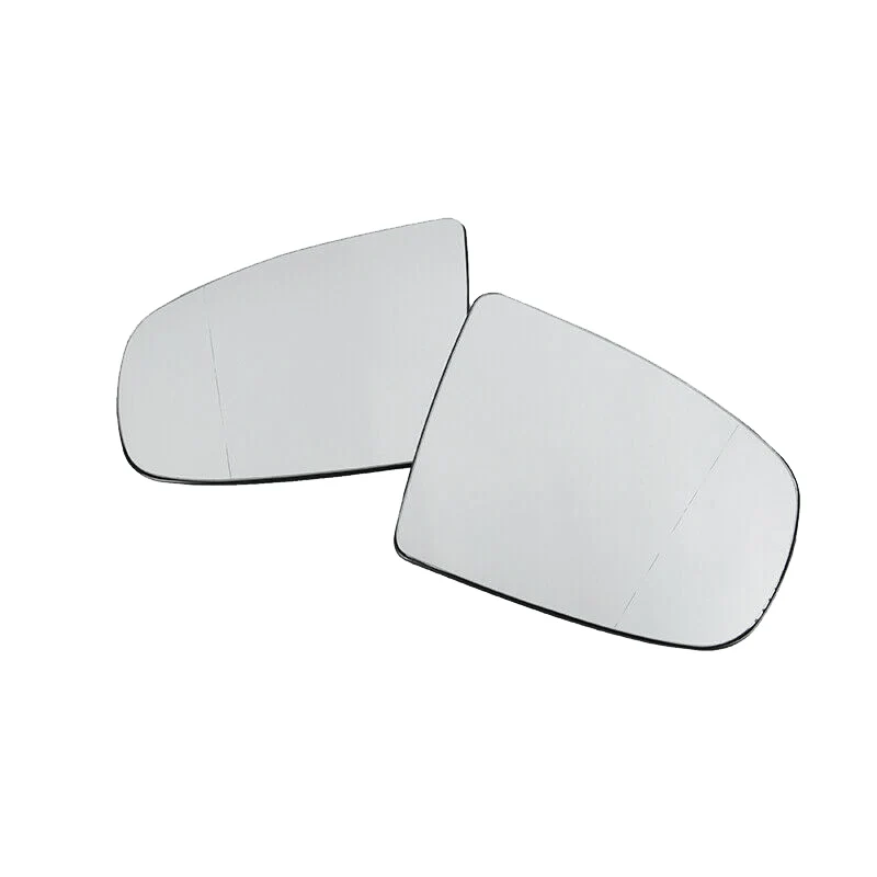 1 Pair Car Rear View Mirror Side Door Mirror Glass Heated + Adjustment For-Bmw X5 E70 X6 E71 E72 2007-2014 51167174981