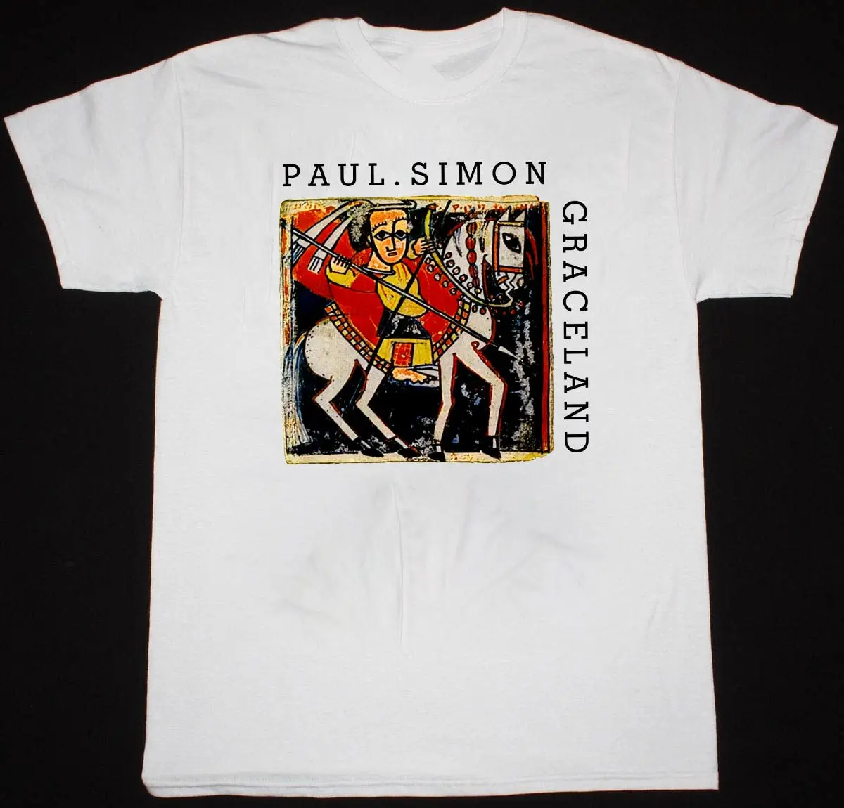 Maglietta Natalizia Di Compleanno Regalo Paul Simon Graceland 1987