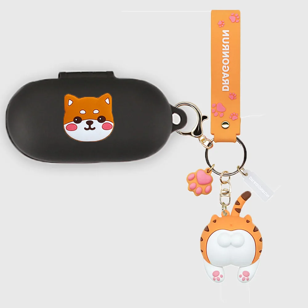Nuova Cover Per Auricolari Per Anker Soundcore Life Note E / Life A1 Custodia Cartoon Dog Pendant Auricolari Cover In Silicone Fundas