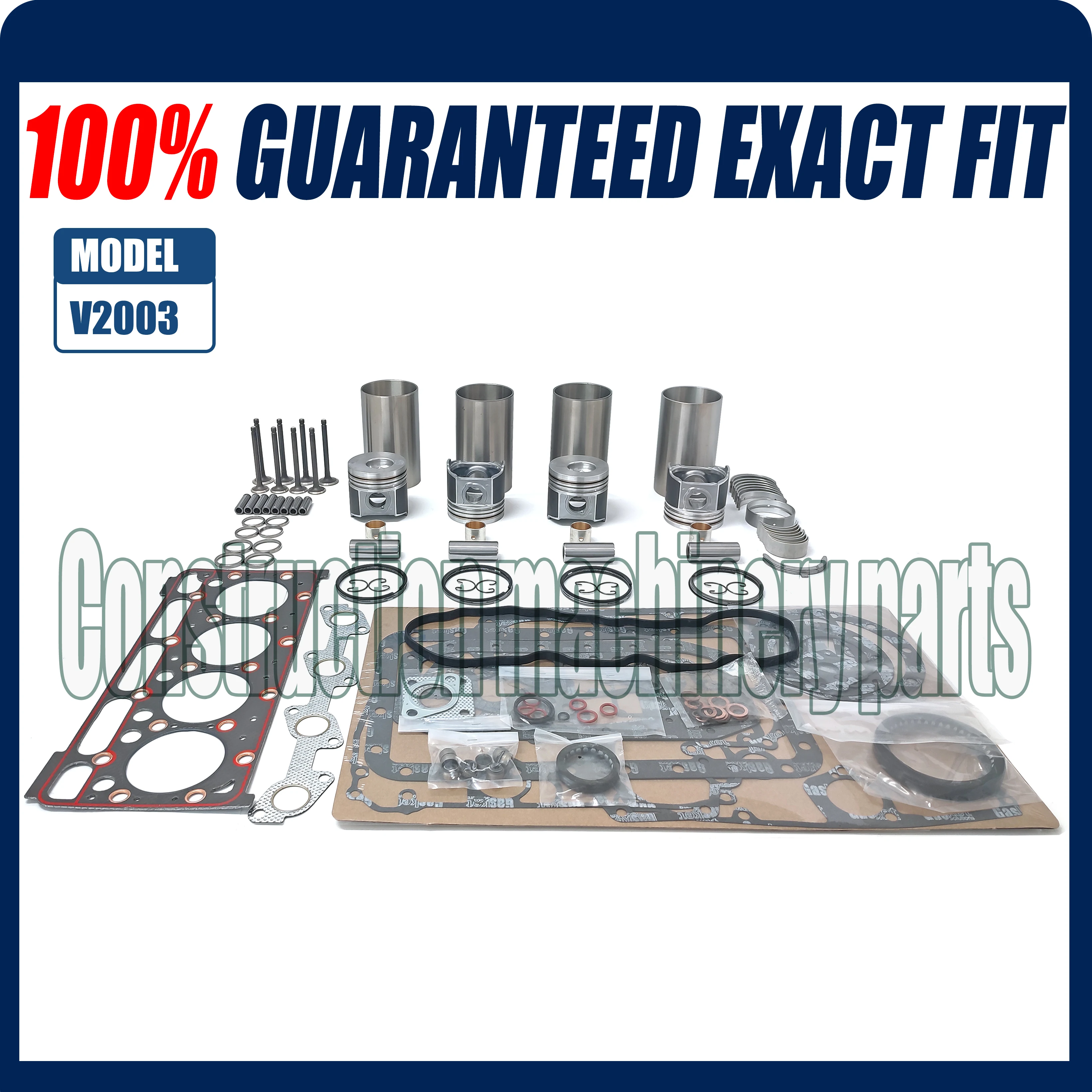 Nuova Revisione Ricostruzione Kit Per Motore Kubota D782 D782-Ebh B7410 Panda Pms 14000