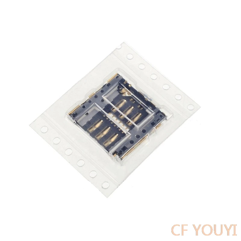 5 Pz/Lotto Sim Card Reader Contatto Parti Di Riparazione Per Huawei Ascend P7/P8 Lite