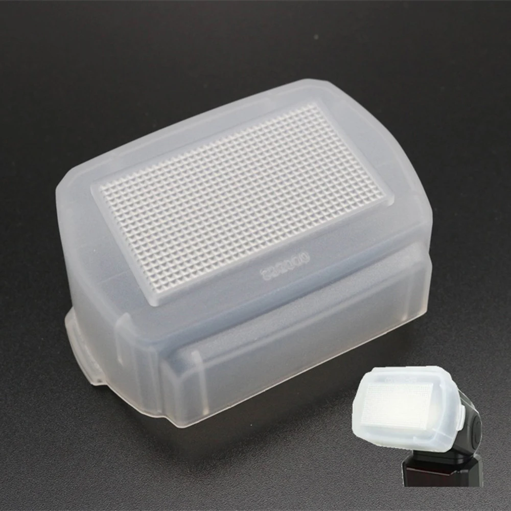 Per Nikon Speedlite Sb 5000 Flash Diffusore Cap Dome Rimbalzo Cap Box Bianco Traslente