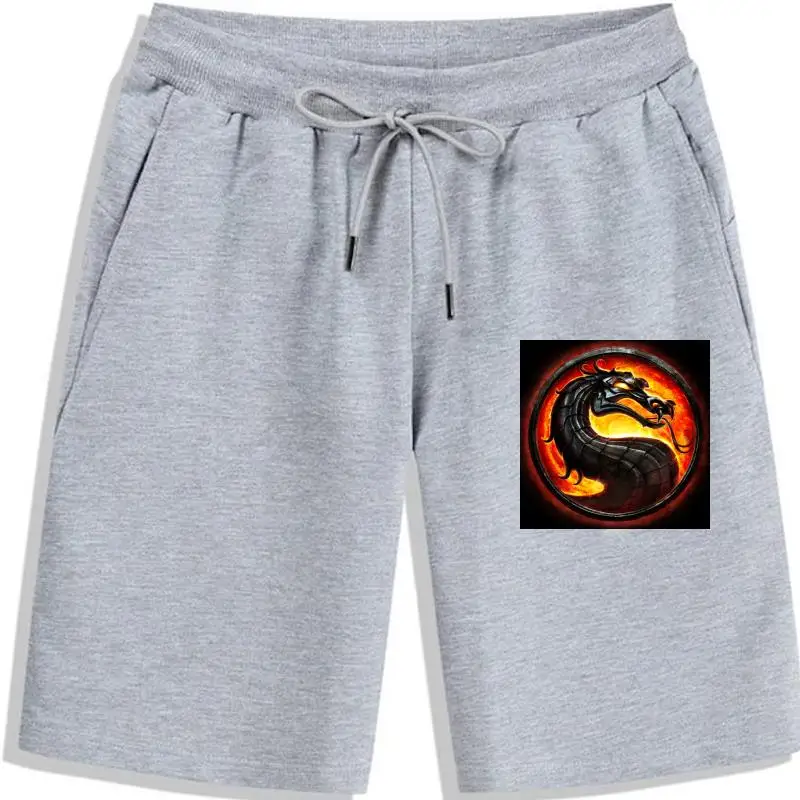 Best Seller Mortal Kombat Dragon Logo Classic Arcade Game Men Shorts Leisure Plus Printing Men Shorts