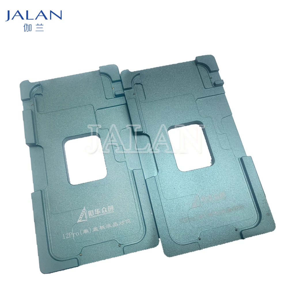 Stampo Di Posizione Per Iphone X A 13 Pro Max Lcd Screen Alignment Mold Per Lcd Front Glass Oca Location Mold Precision Aluminium