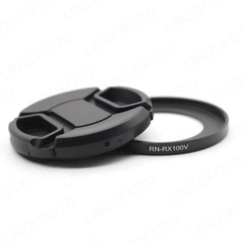 Rn-Rx100Vi 52 Millimetri Adattatore Filtro E Lens Cap Set Per Sony Rx100 Vi Accessori Della Fotocamera Ll1618