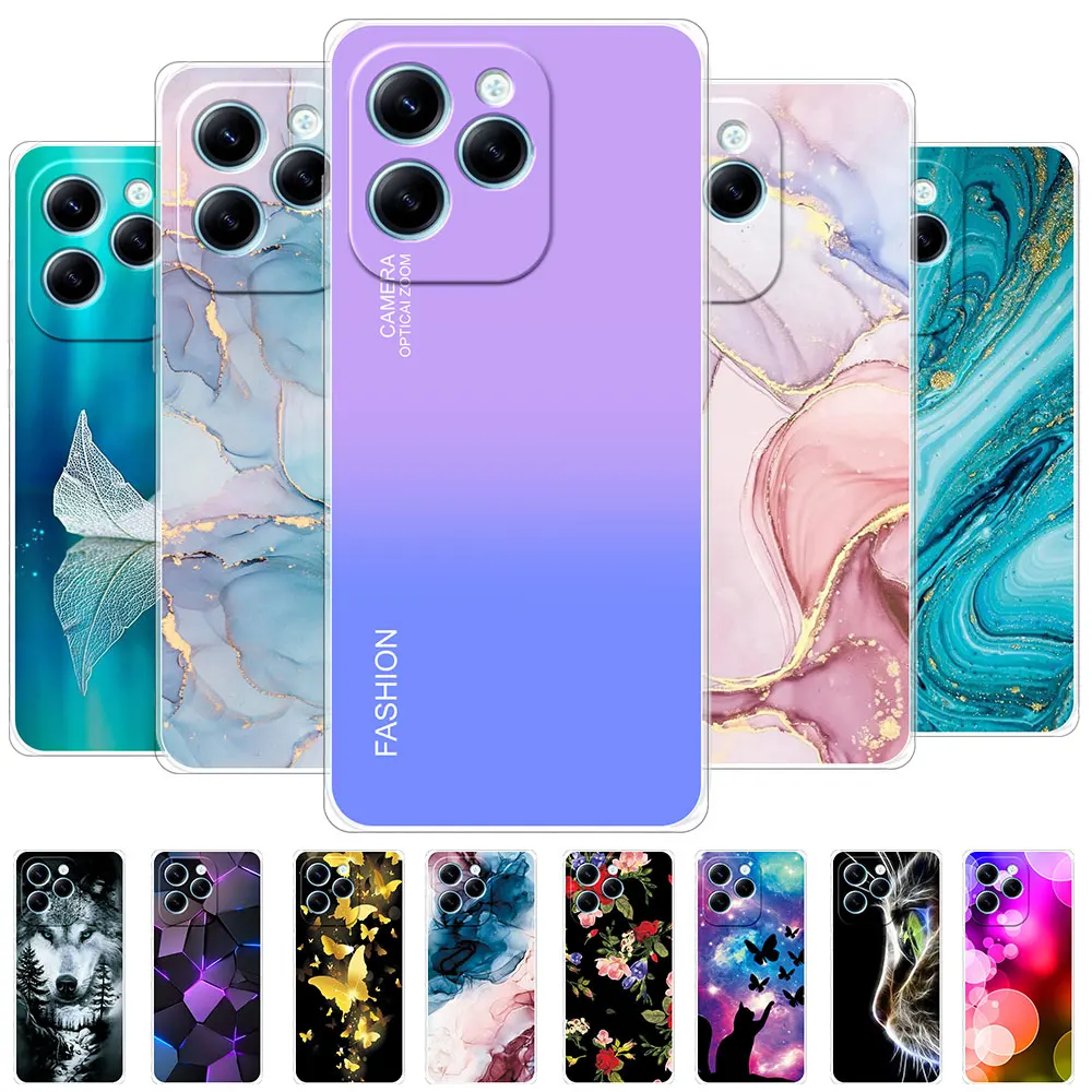 Per Infinix Hot 40 Pro Custodia Per Infinix Hot 40I Hot 30I Nfc Funda Custodia Morbida In Silicone Trasparente Infinix Hot 30 Play Coque