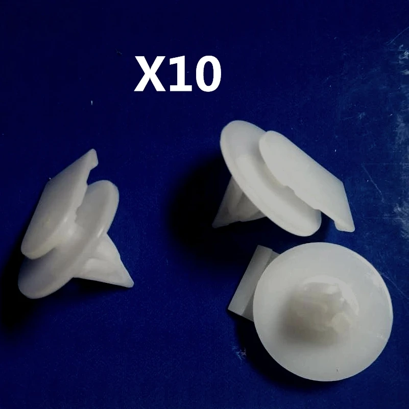 Per Bmw Mini Cooper Porta Ruota Copertura Arco Clip Laterale Gonna Davanzale Di Fissaggio X10 Grigio 07137073915 Bianco