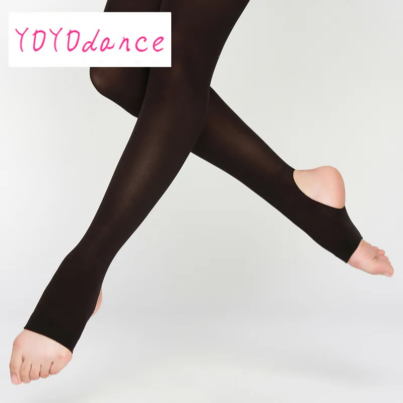 Nuovo Donne Staffa Calzamaglie Di Ballo Delle Signore Leggings Adulto Panty Hose Professionale Di Balletto Di Danza Ballerina Calza