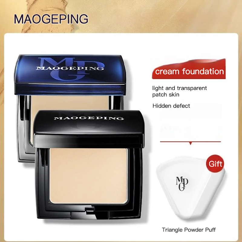 Maogeping Cream Foundation Clear Moisturizing Creamy Skin Concealer Long Lasting Leggero Impeccabile Cura Della Pelle