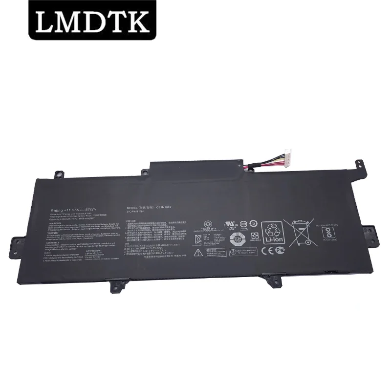 Lmdtk Nuova Batteria Per Laptop C31N1602 Per Asus Zenbook U3000 U3000U Ux330 Ux330U Ux330Ua Ux330Ua-1A Ux330Ua-1B Ux330Ua-1C