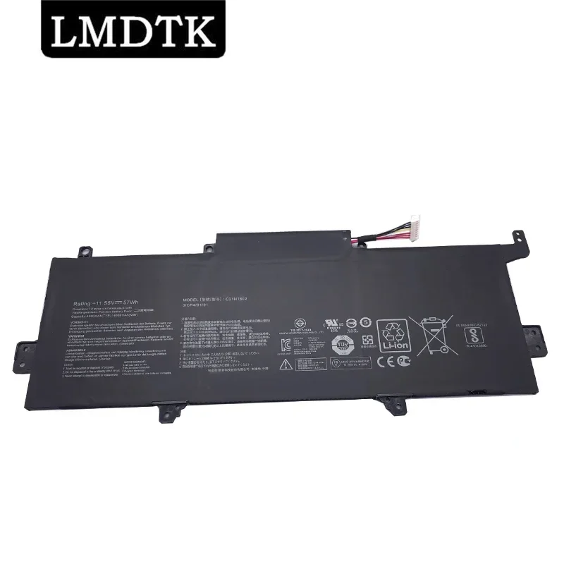 Lmdtk Nuova Batteria Per Laptop C31N1602 Per Asus Zenbook U3000 U3000U Ux330 Ux330U Ux330Ua Ux330Ua-1A Ux330Ua-1B Ux330Ua-1C