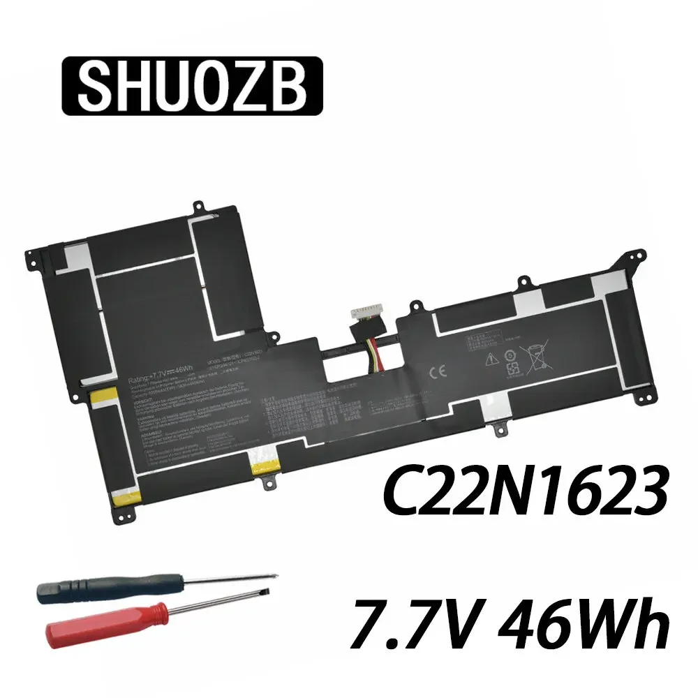 Shuozb C22N1623 Batteria Del Computer Portatile Per Asus Zenbook 3 Deluxe Ux490U Ux490Ua Ux490Ua-Be033T Muslimyzenbook3V 7.7V 46Wh