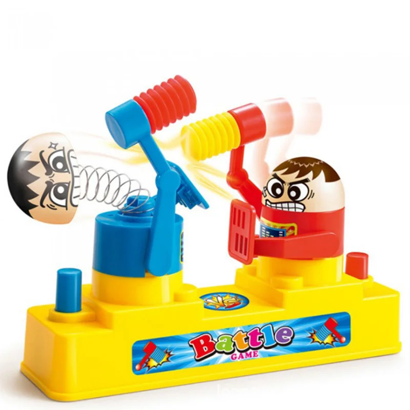 Parent Child Hammering Contest Battle Fight Game Toy For Family Two-Player Battle Toy Stress Relieve Novelty Fun Table Game Toys