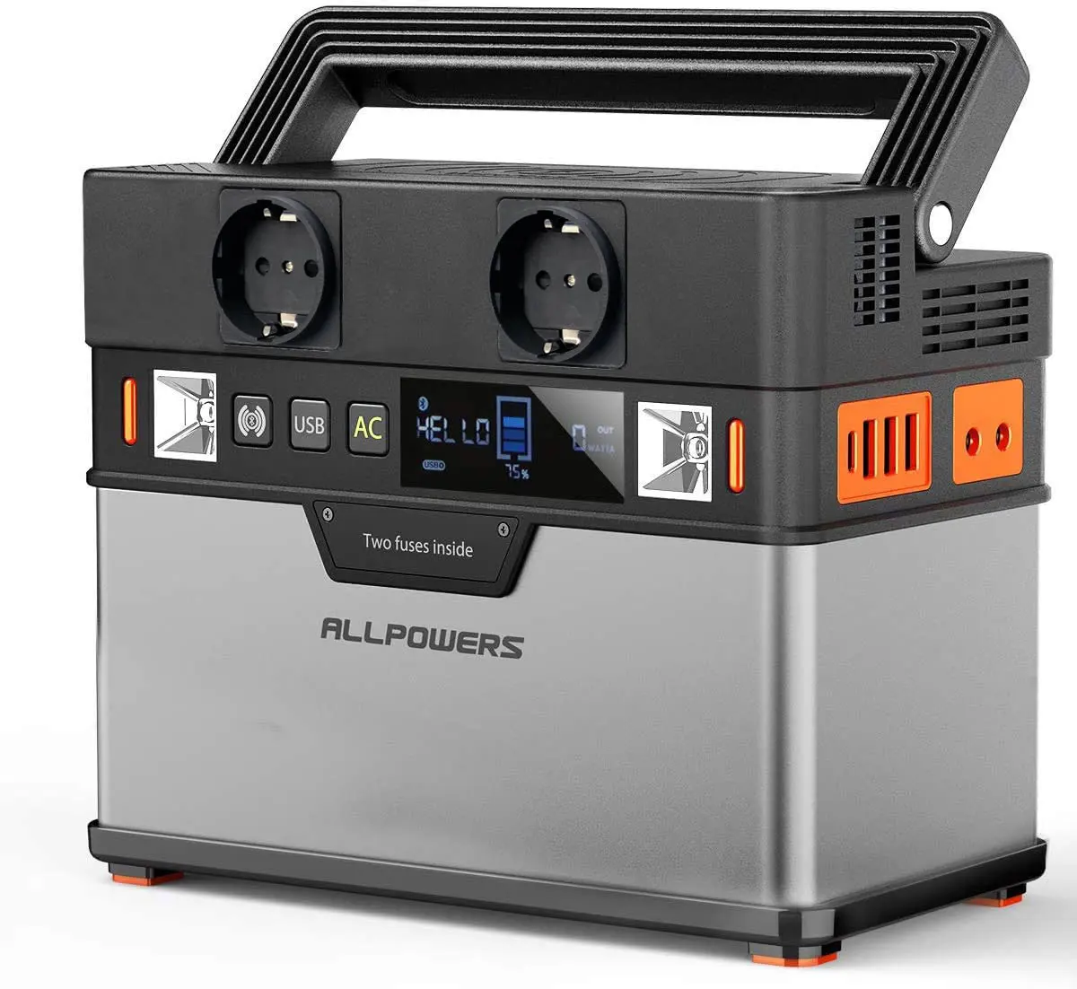 Allpowers Portable Power Station 288Wh/78000Mah Generatore Portatile Backup Power Ups Supporto Batteria Ricarica Solare Per Il Campeggio