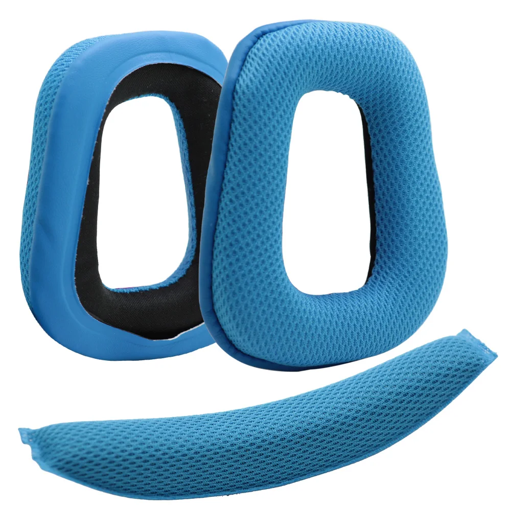 Poyatu Auricolari Cuffie Auricolari Per Logitech G432 Paraorecchie Copricuscino Parti Di Riparazione Accessori Per Auricolari