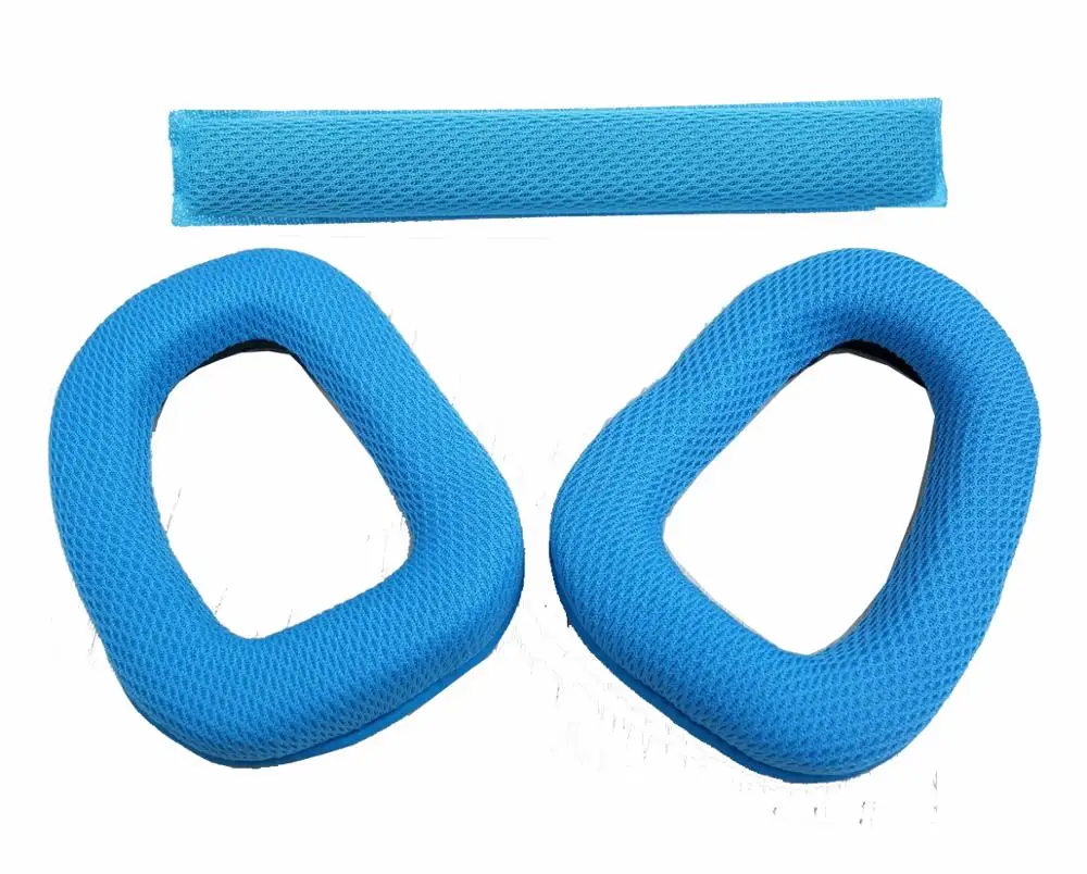 Auricolari Di Ricambio + Parti Di Riparazione Della Fascia Per Cuffie Logitech G230 G231 G430 G432