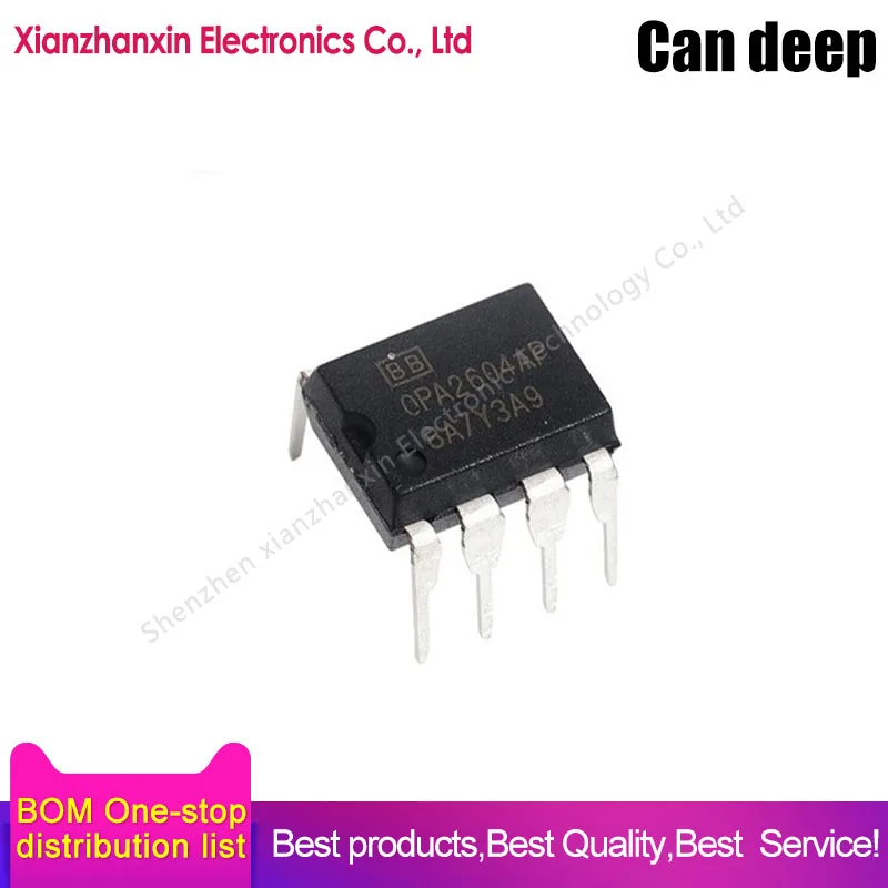 1 ~ 5 Pz/Lotto Opa2604Ap Opa2604 Dip8 Febbre Audio Due Op-Amp