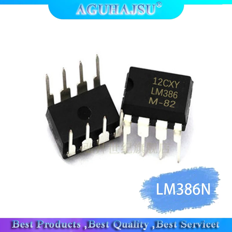 10Pcs Lm386N Dip8 Lm386 Dip Lm386N-1 Lm386-1 Nuovo Op Amp/Amplificatore Audio