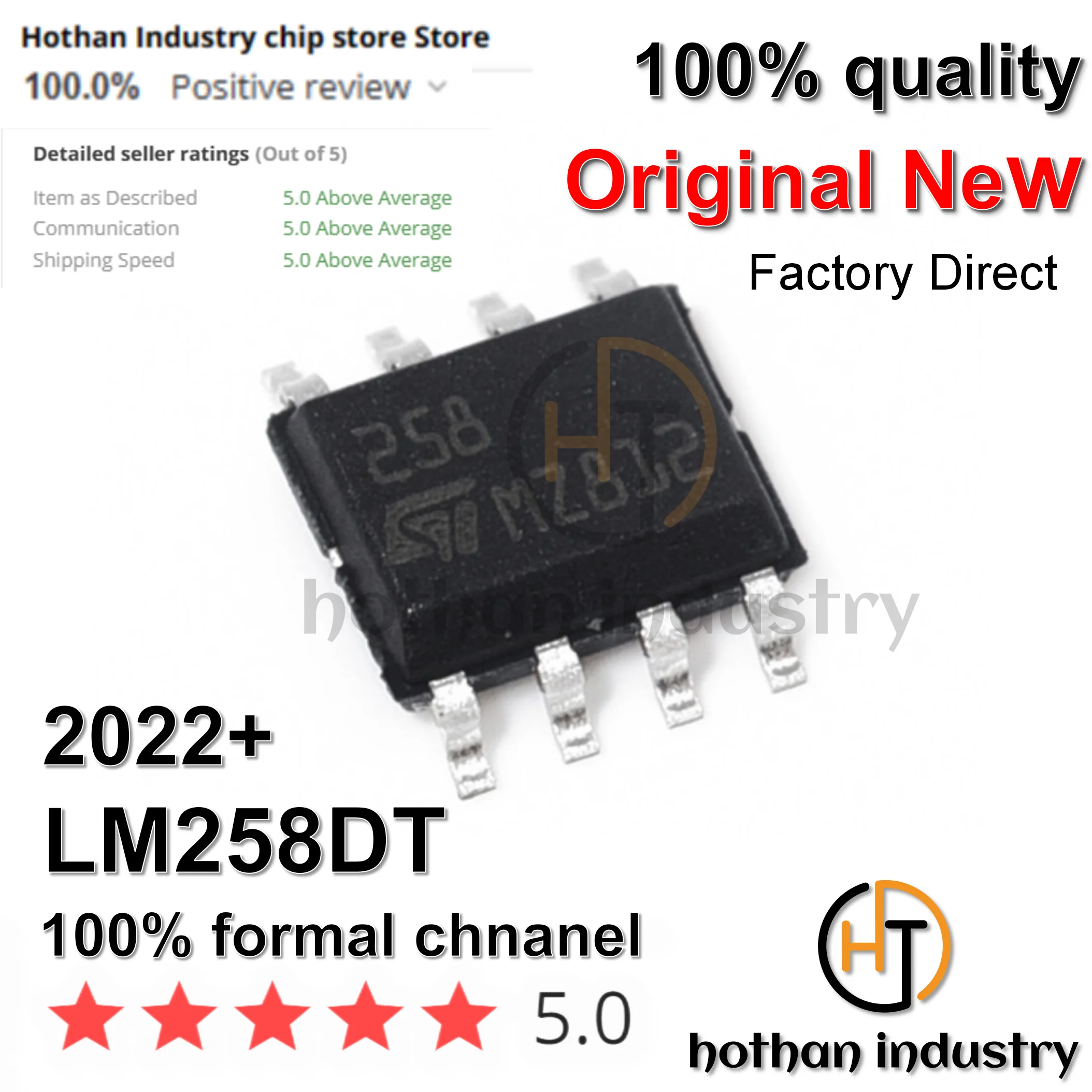 Incize 10 Pz 】 Lm258Dt Alta Qualità Nuovi Amplificatori Operazionali Originali Al 100%-Amplificatori Op Dual Low Power