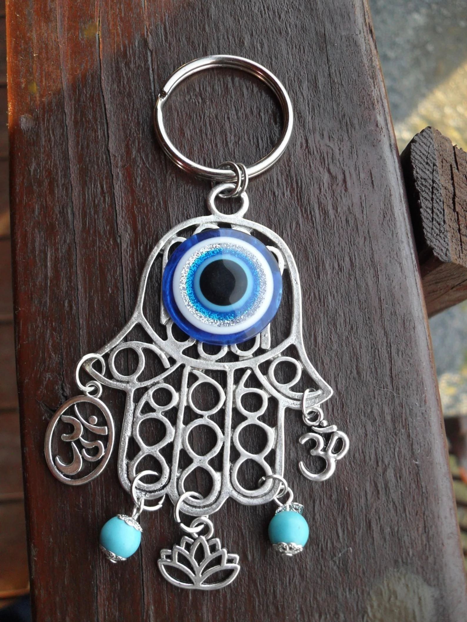 Portachiavi, Portachiavi, Portachiavi, Mano Di Hamsa, Malocchio,