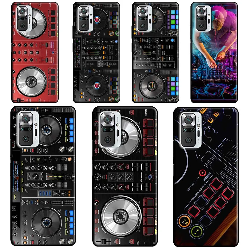 Custodia Mixer Per Controller Dj Musicale Elettronico Per Xiaomi Redmi Note 12 Pro 11 8 9 10 Pro 9S 10S 11S 12S Redmi 12C 10C 9C 10A Cover