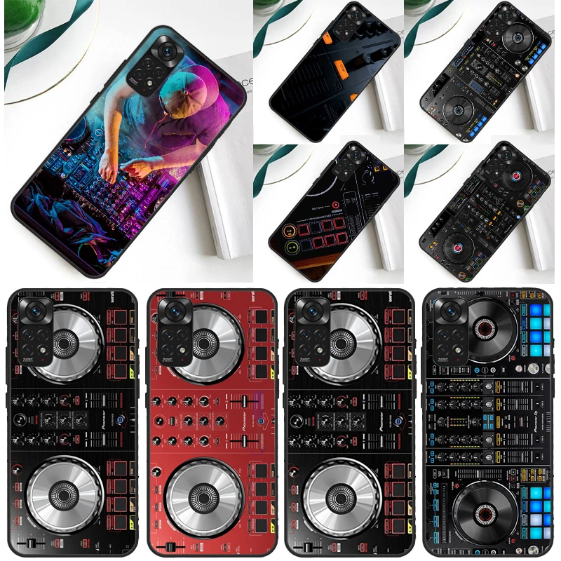 Custodia Mixer Per Controller Dj Musicale Elettronico Per Xiaomi Redmi Note 12 11 10 9 8 Pro 9S 10S 11S 12S Redmi 12C 9A 9C 10A 10C Coque