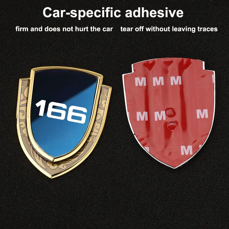 Emblemi Adesivi Per Auto Scudo Laterale Car Styling Logo Badge Auto Body Window Sticker Per Alfa Romeo 166 Accessori Per Auto